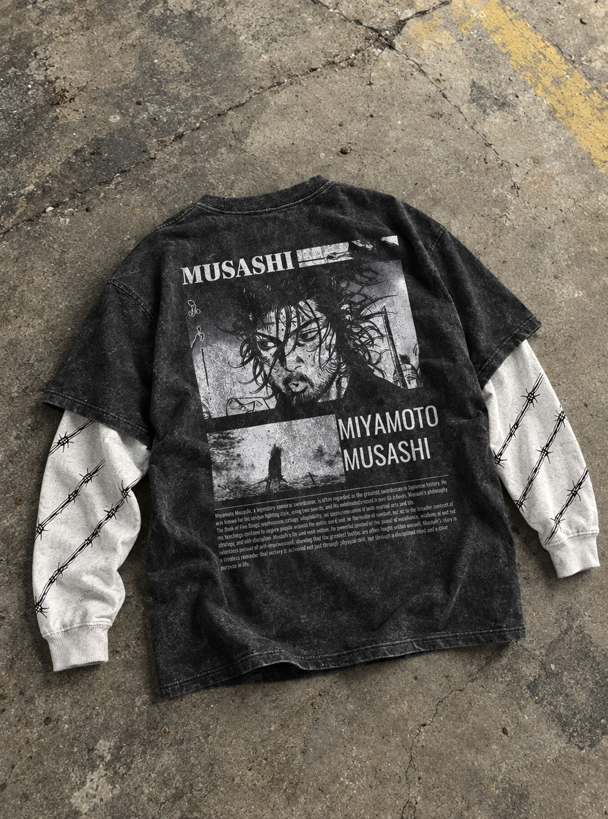 Musashi Bio – Double Sleeves – flat-lay | Vagabond