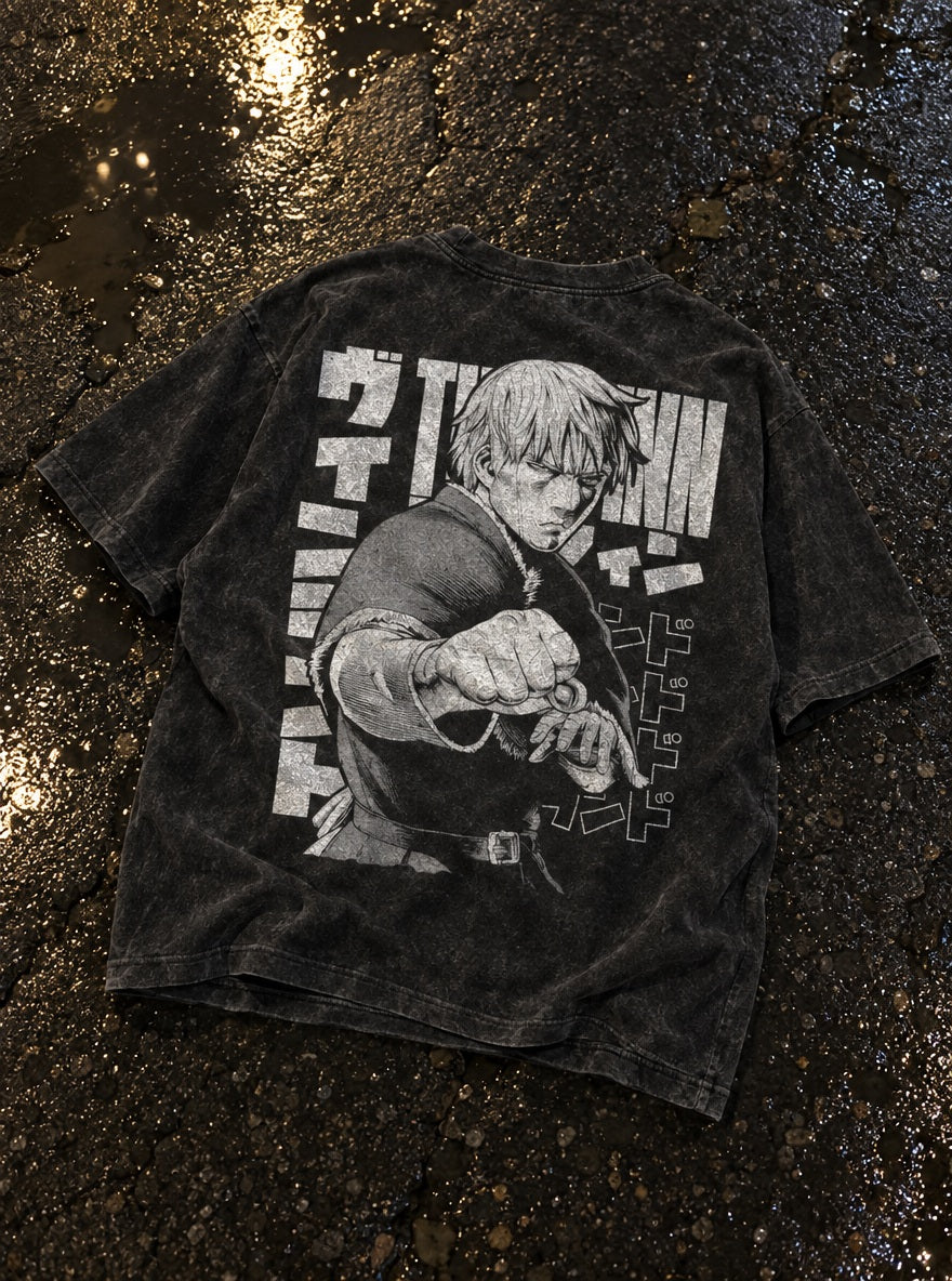 Thorfinn Fist – T-Shirt – flat-lay | Vinland Saga