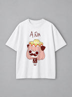 A A – White Tee – mockup | Meme Tees