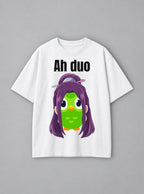 Ah Duo – White Tee – mockup | Apothecary Diaries