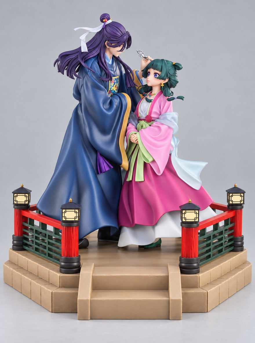 Jinshi & Maomao Shrine Figure – left view | Apothecary Diaries