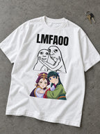 LMFAOO – White Tee – flat-lay | Apothecary Diaries