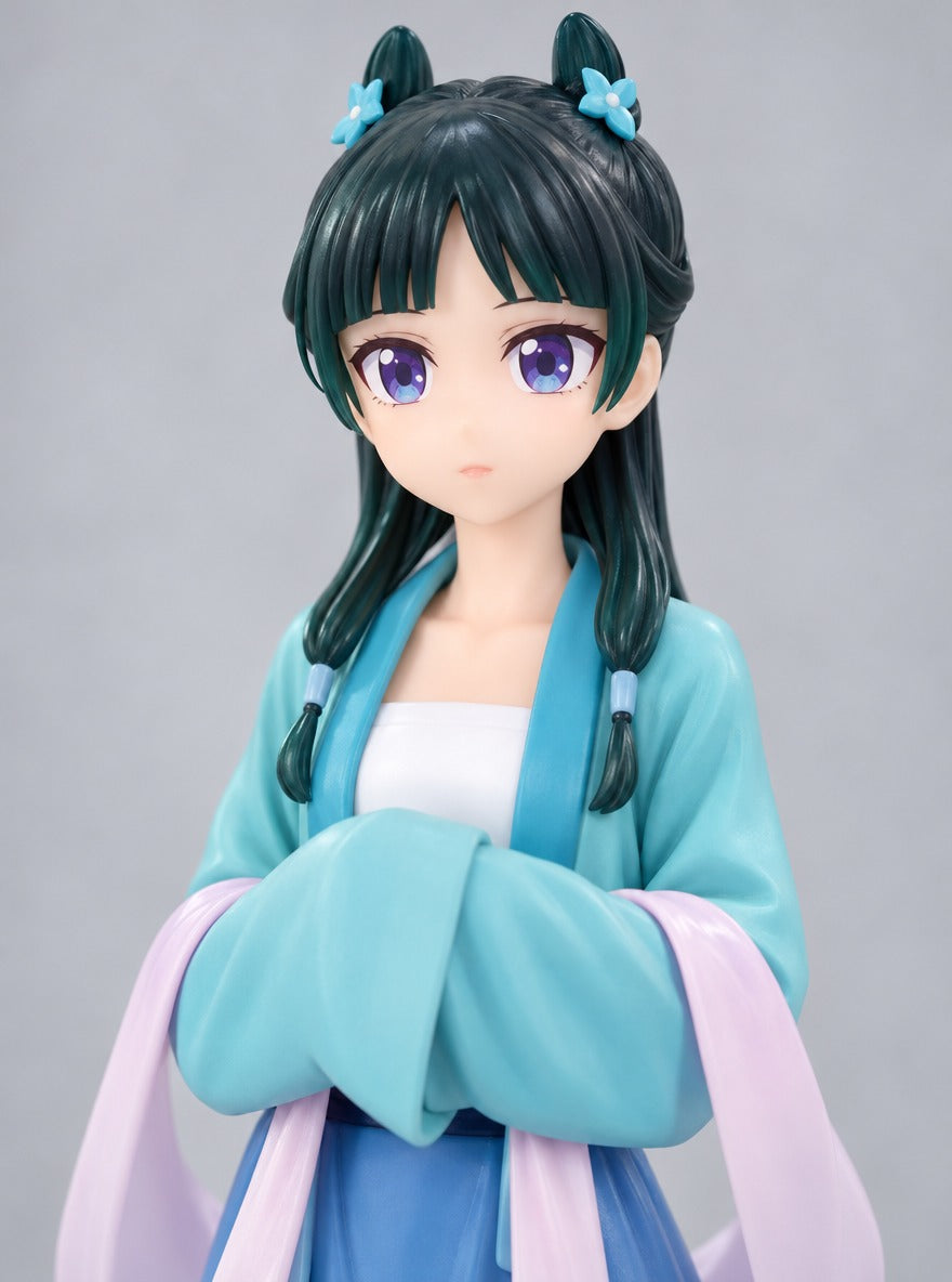 Maomao Blue Hanfu Figure – close-up | Apothecary Diaries