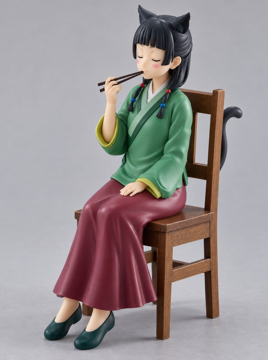 Maomao Cat Ear Chair Figure – right side view | Apothecary Diaries