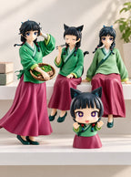 Maomao Figure Set (4 Figures) – set of 4 on a display shelf | Apothecary Diaries