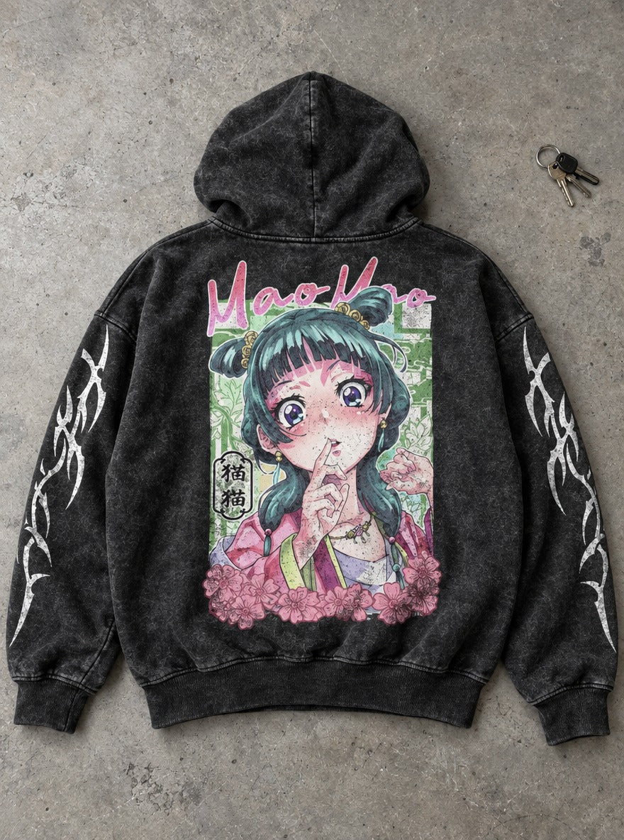 Maomao's Secret – Hoodie – flat-lay | Apothecary Diaries