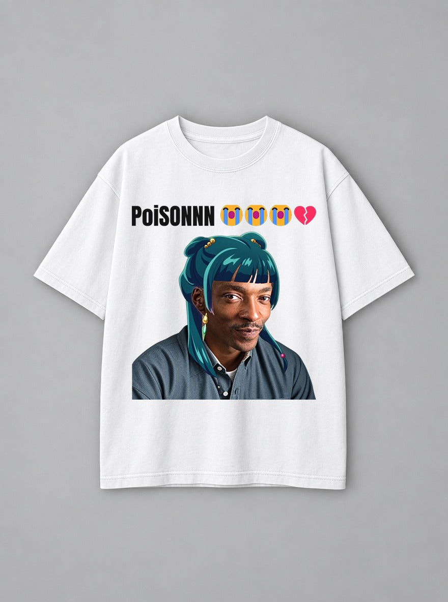 Poisonnn – White Tee – mockup | Apothecary Diaries