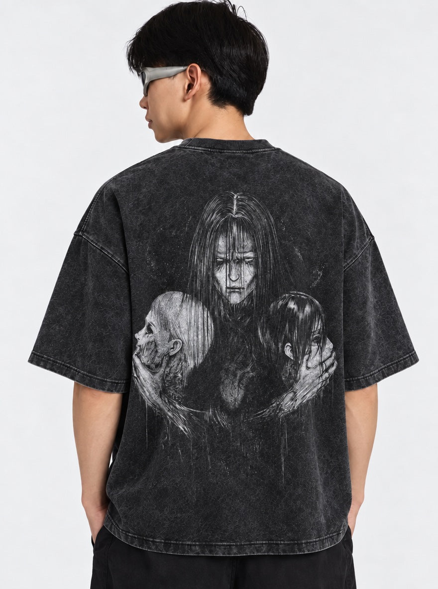 Eren's Burden – T-Shirt – model shot | Attack on Titan