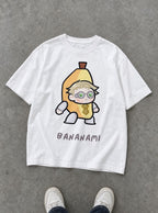 Bananami – White Tee – flat-lay | Meme Tees