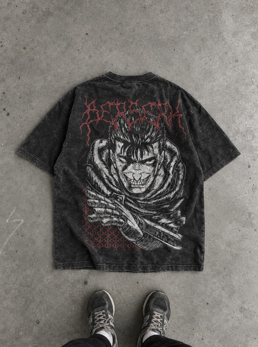 Berserk Thorn Title – T-Shirt – flat-lay | Berserk
