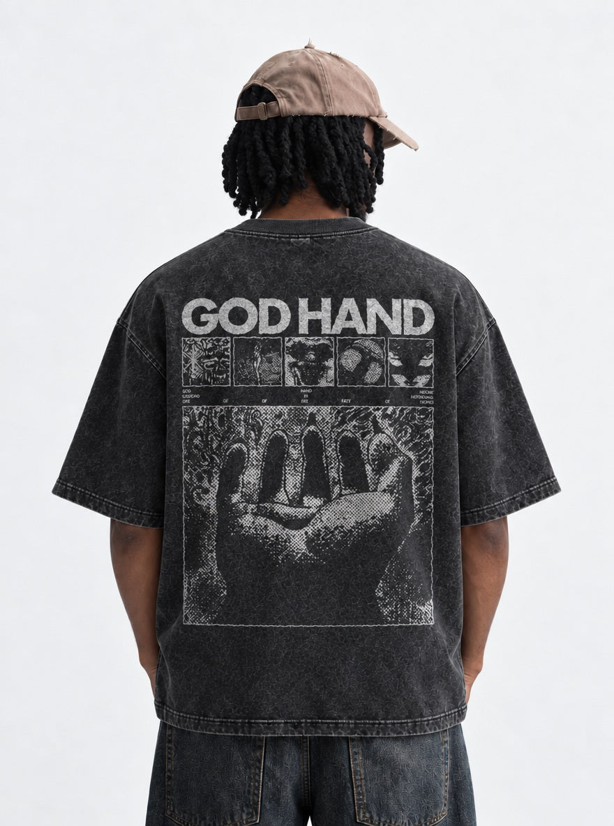 God Hand – T-Shirt – model shot | Berserk