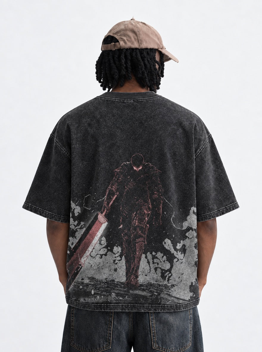 Berserker Mist Walk – T-Shirt – model shot | Berserk