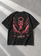 Red Eclipse Hand – T-Shirt – flat-lay | Berserk