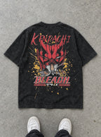 Kenpachi Demon – T-Shirt – flat-lay | Bleach