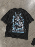 Ulquiorra Blue Lance – T-Shirt – flat-lay | Bleach