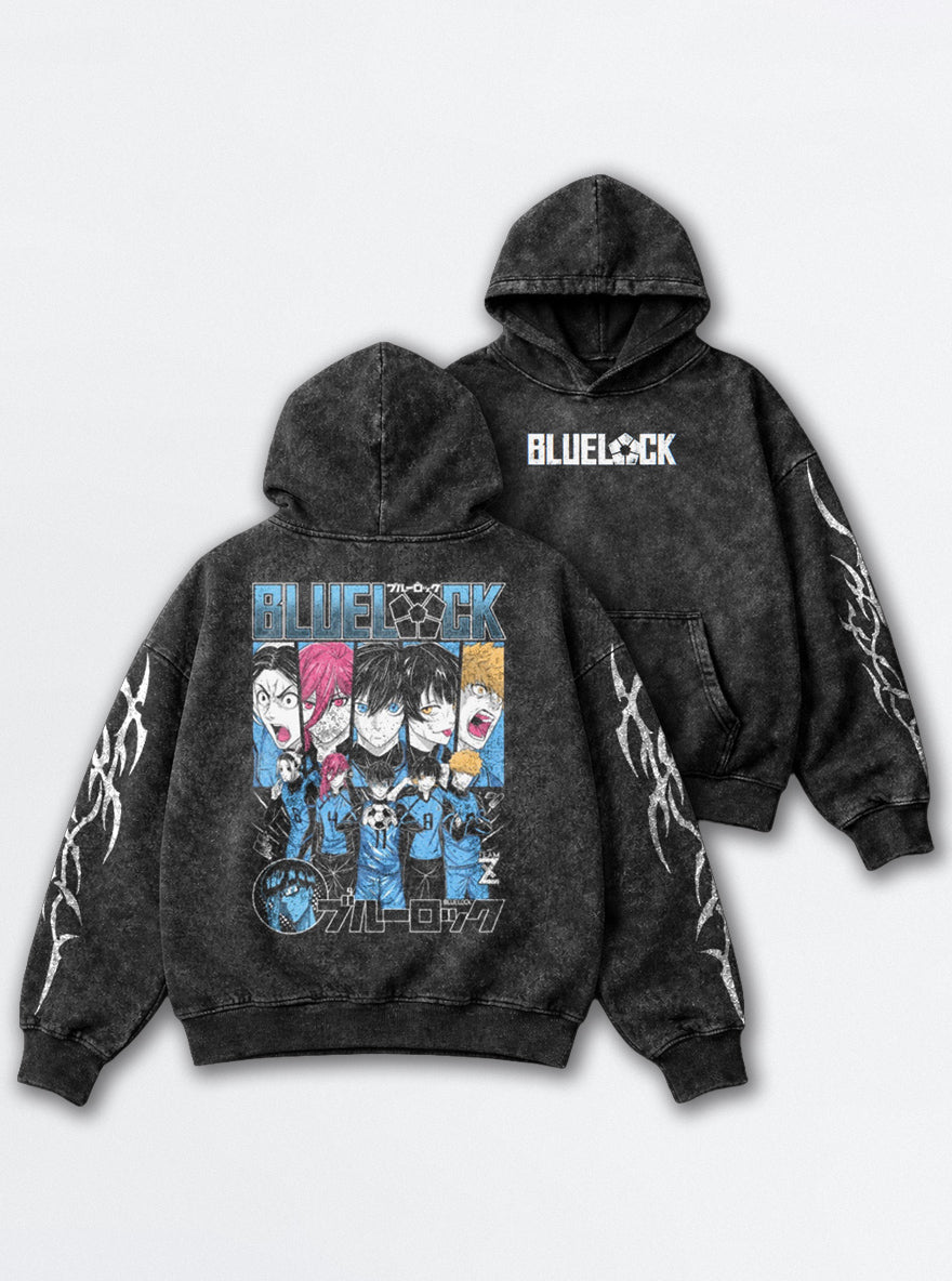 Collage Hold – Hoodie – mockup | Blue Lock