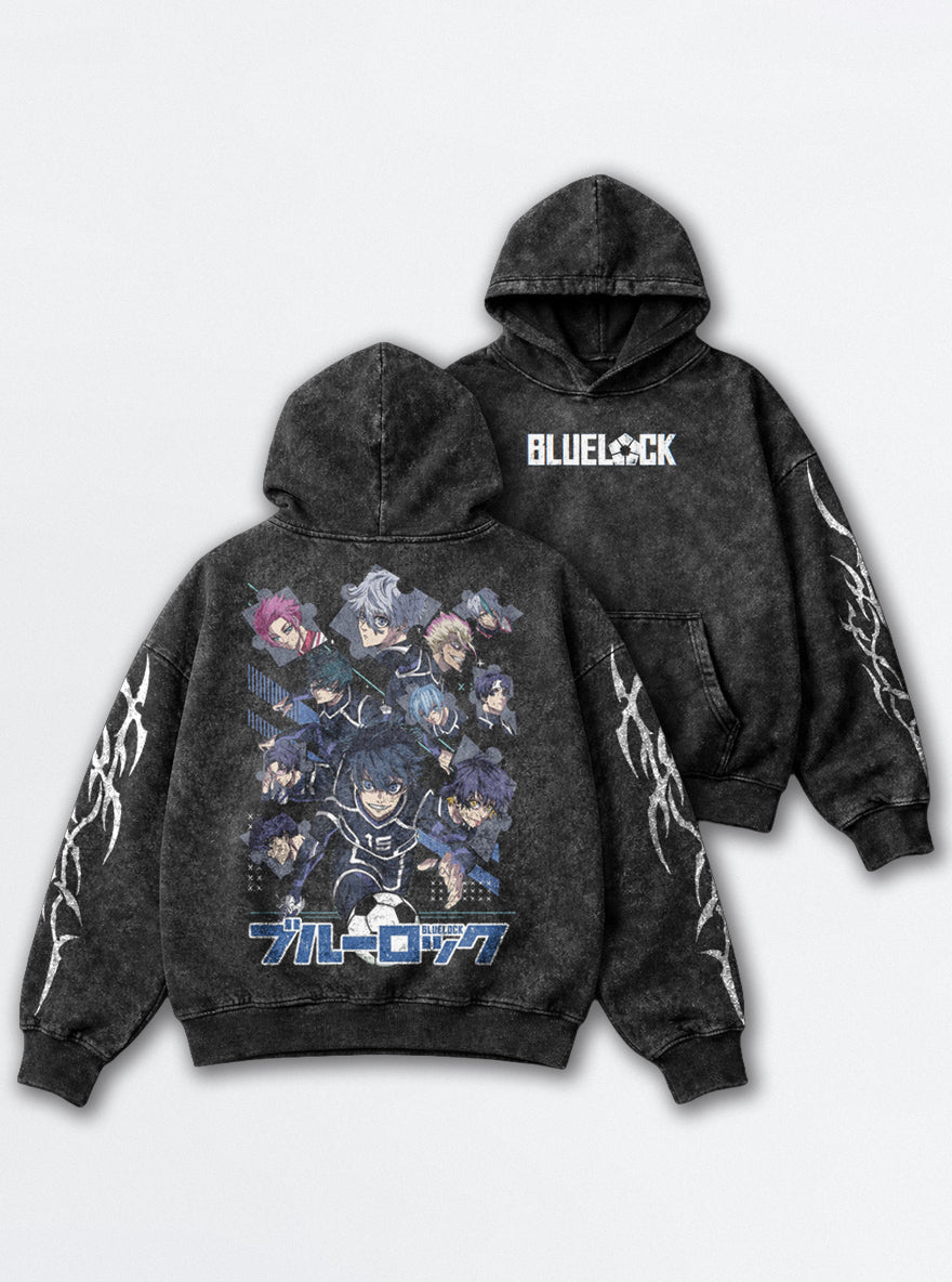 Puzzle Charge – Hoodie – mockup | Blue Lock