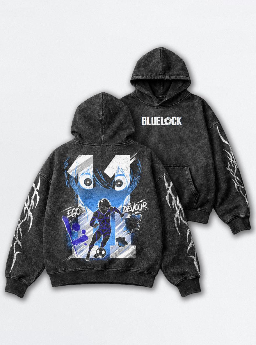 Silhouette Drive – Hoodie – mockup | Blue Lock