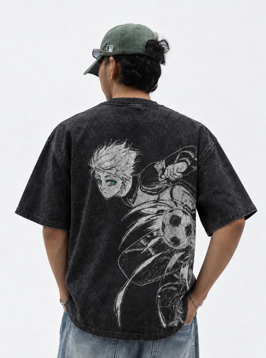 Sky Bicycle – T-Shirt – model shot | Blue Lock