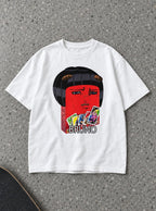 Bruno – White Tee – flat-lay | Meme Tees