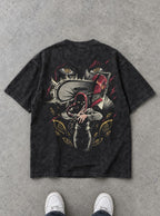 Makima's Leash – T-Shirt – flat-lay | Chainsaw Man