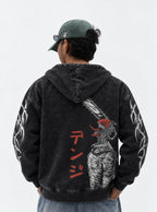 Devil Form Denji – Hoodie – model shot | Chainsaw Man