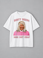 D4C – White Tee – mockup | Meme Tees