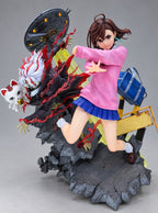 Momo & Okarun Battle Diorama Figure – close-up | Dandadan