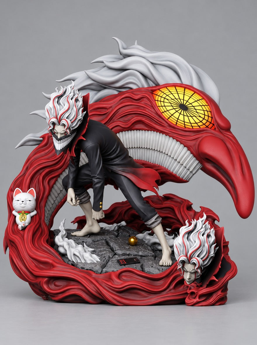 Okarun Creature Diorama Figure – front view | Dandadan