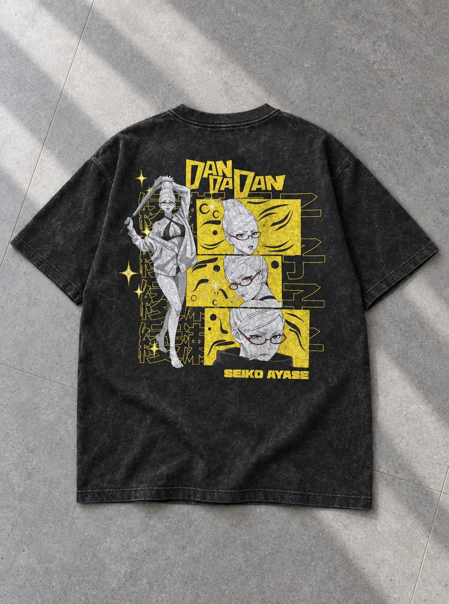 Seiko Ayase – T-Shirt – flat-lay | Dandadan