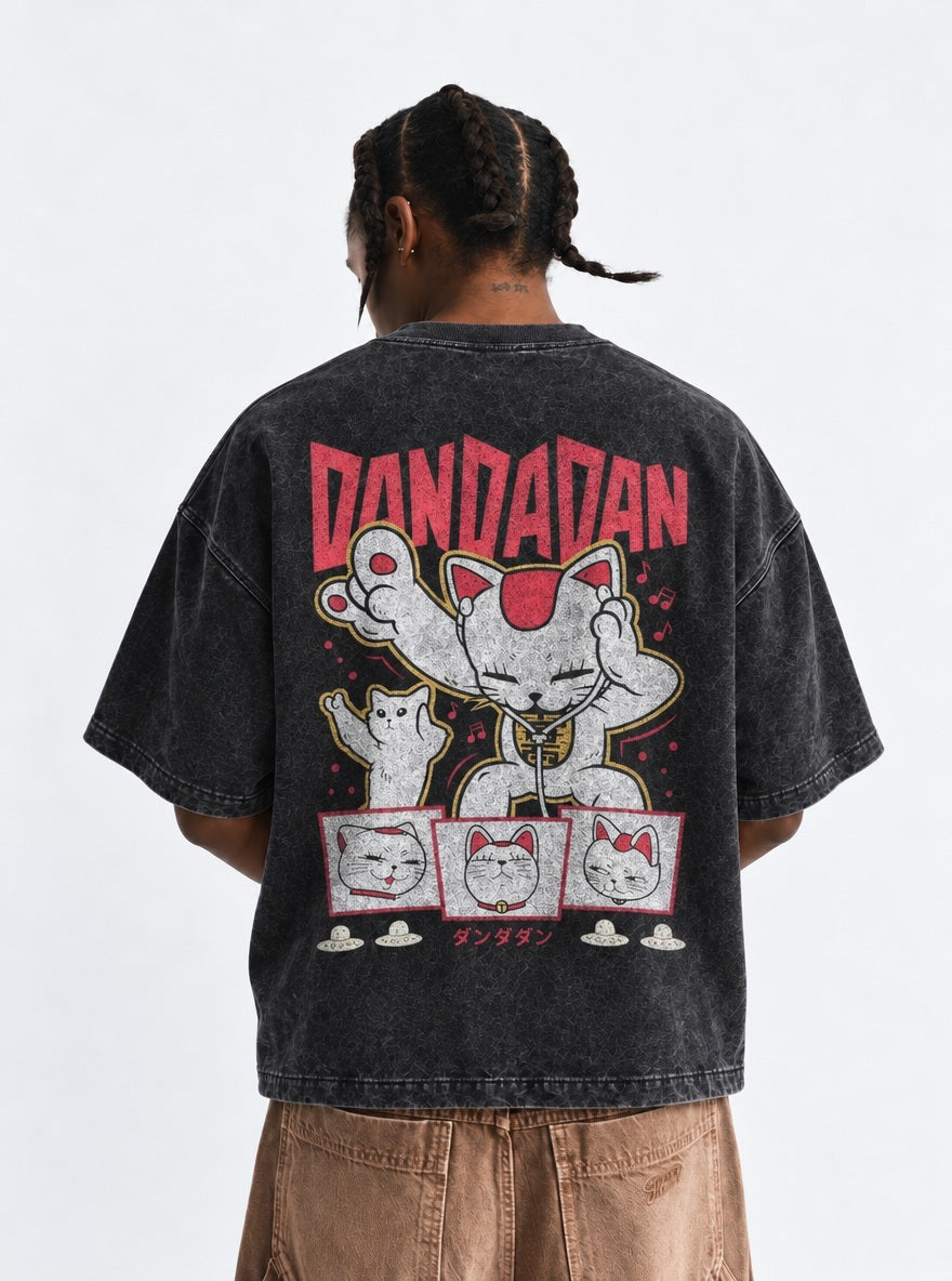 Turbo Granny Beats – T-Shirt – model shot | Dandadan