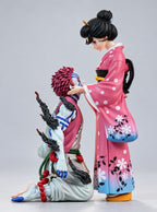 Akaza & Koyuki Figure – side view | Demon Slayer