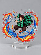 Breathing Style Acrylic Stand – Tanjiro Water and Flame – stand | Demon Slayer