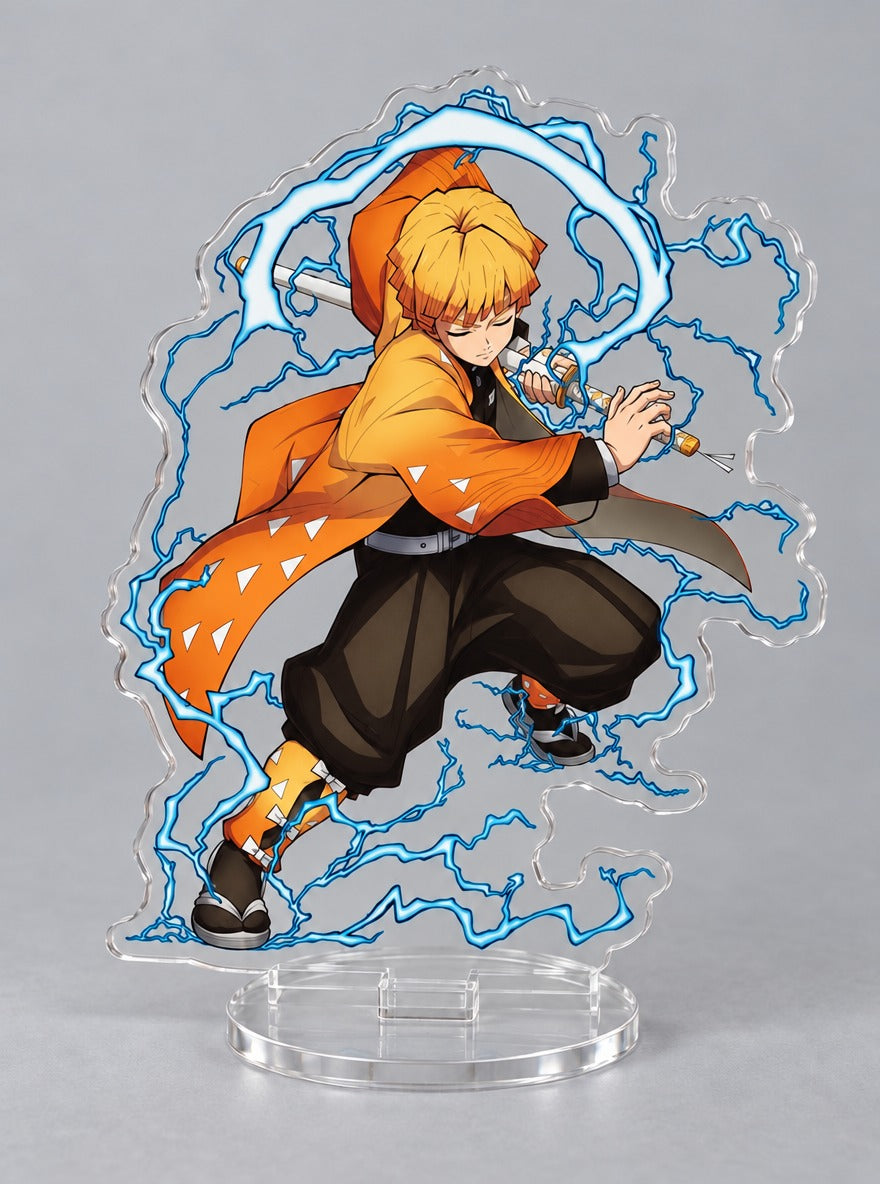 Breathing Style Acrylic Stand – Zenitsu Thunder – stand | Demon Slayer