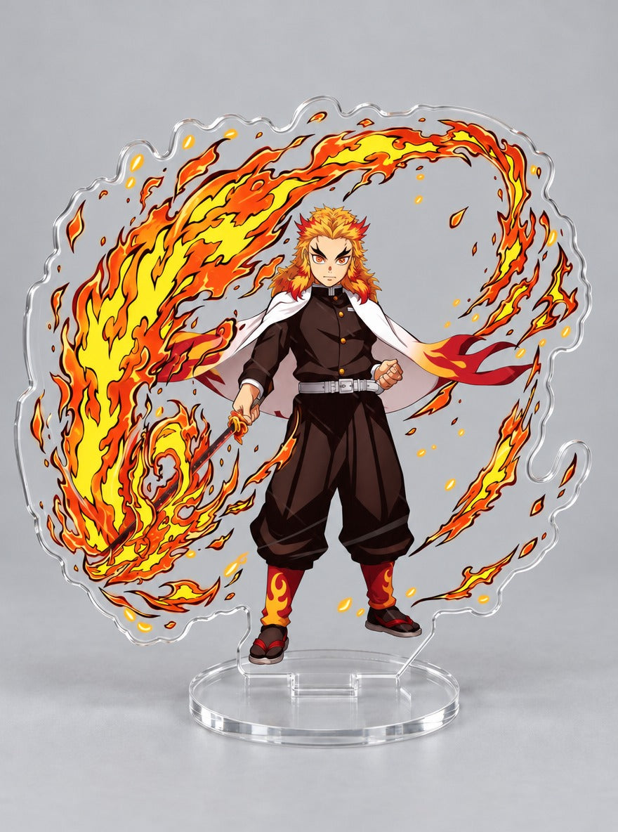 Breathing Style Acrylic Stand – Rengoku – stand | Demon Slayer