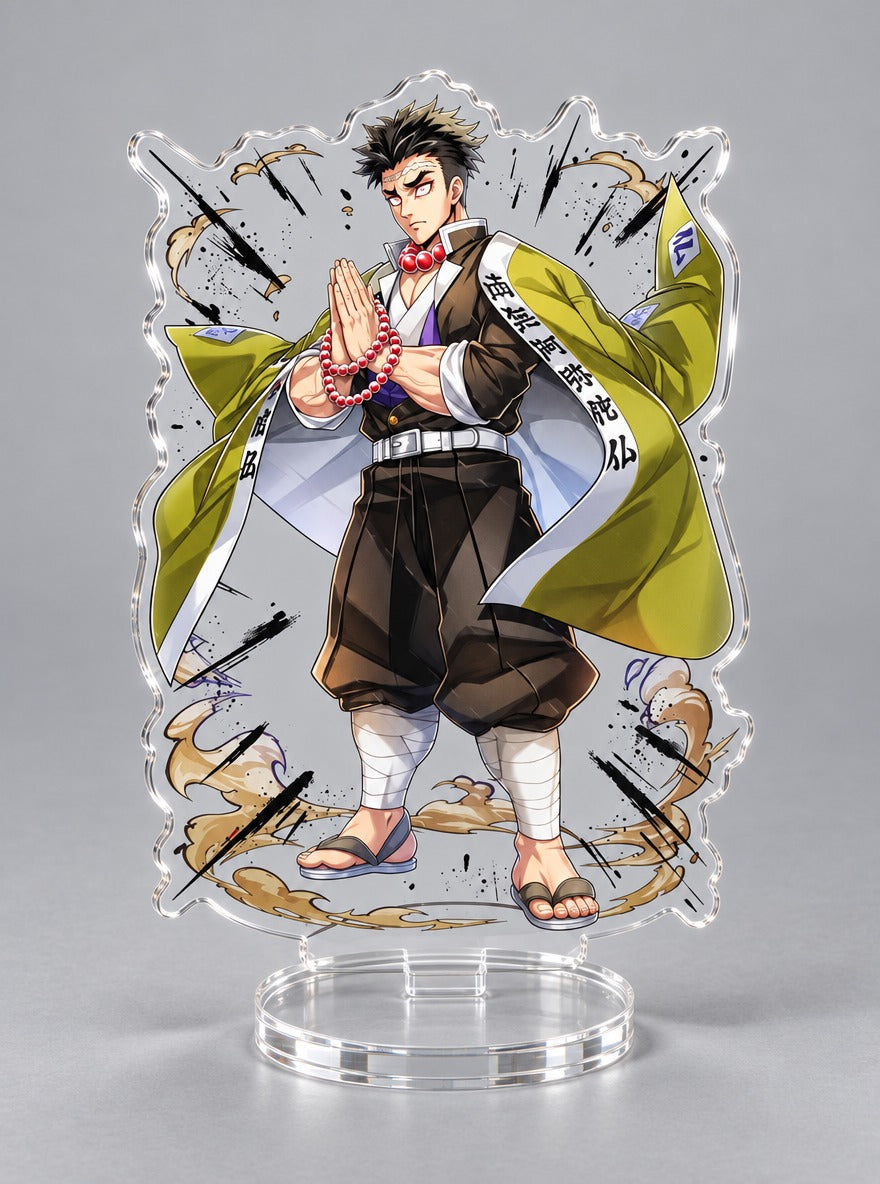 Breathing Style Acrylic Stand – Gyomei Prayer – stand | Demon Slayer