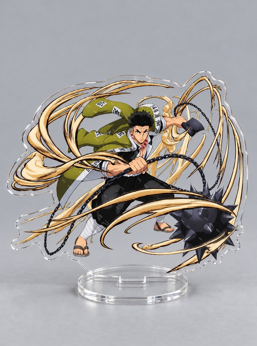 Breathing Style Acrylic Stand – Gyomei Flail – stand | Demon Slayer