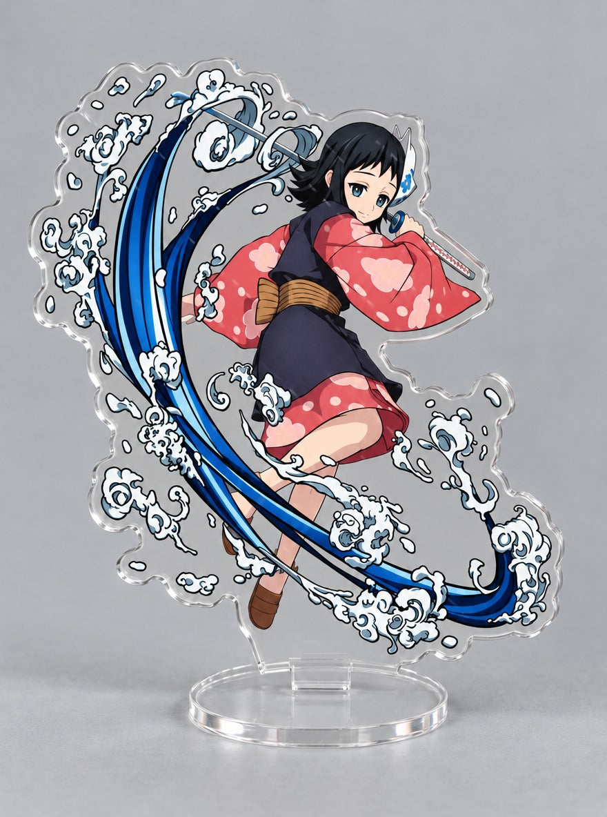 Breathing Style Acrylic Stand – Makomo – stand | Demon Slayer