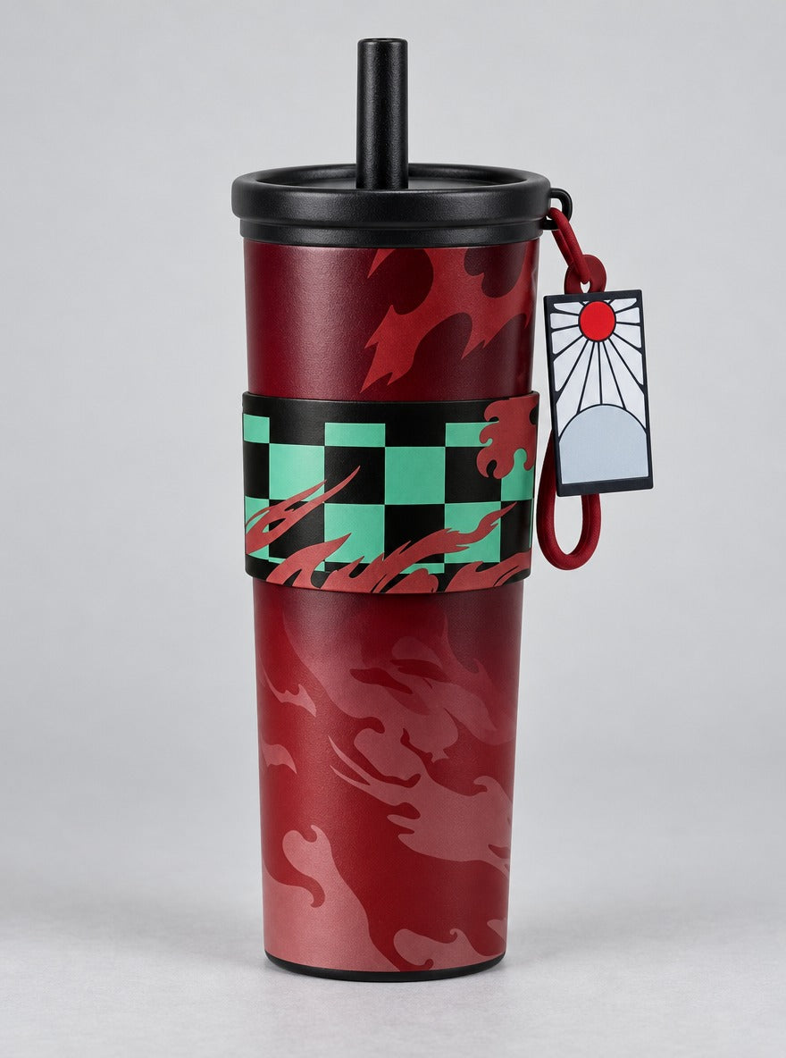 Haori Sipper Tumbler – Tanjiro – tumbler | Demon Slayer