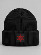 Slayer Crest Beanie 4-Pack – Black – Akaza – beanie | Demon Slayer