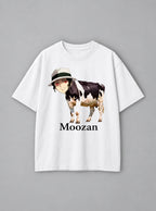 Moozan – White Tee – mockup | Demon Slayer