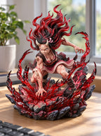 Nezuko Demon Form Figure – on a desk | Demon Slayer
