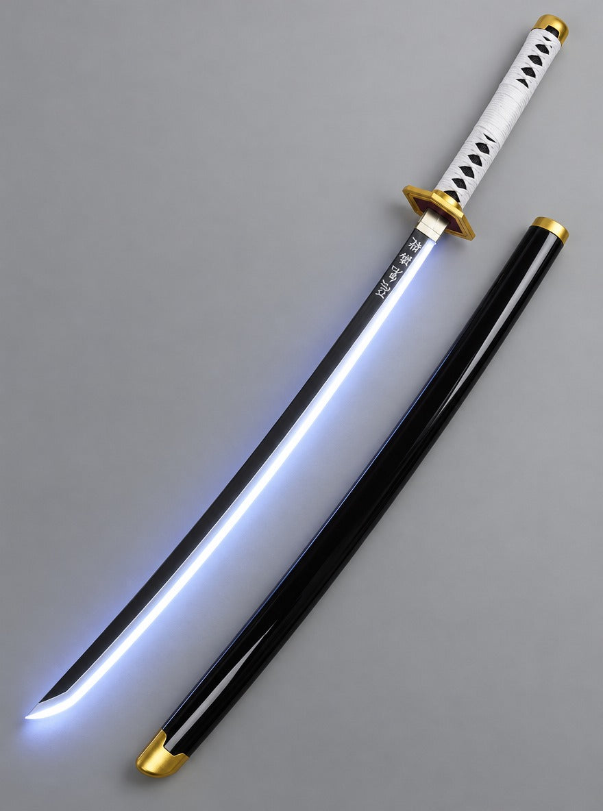 Nichirin LED Light-Up Katana – Sabito – with scabbard | Demon Slayer