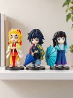 Rainy Day Parasol Mini Figure – All designs – on a shelf | Demon Slayer