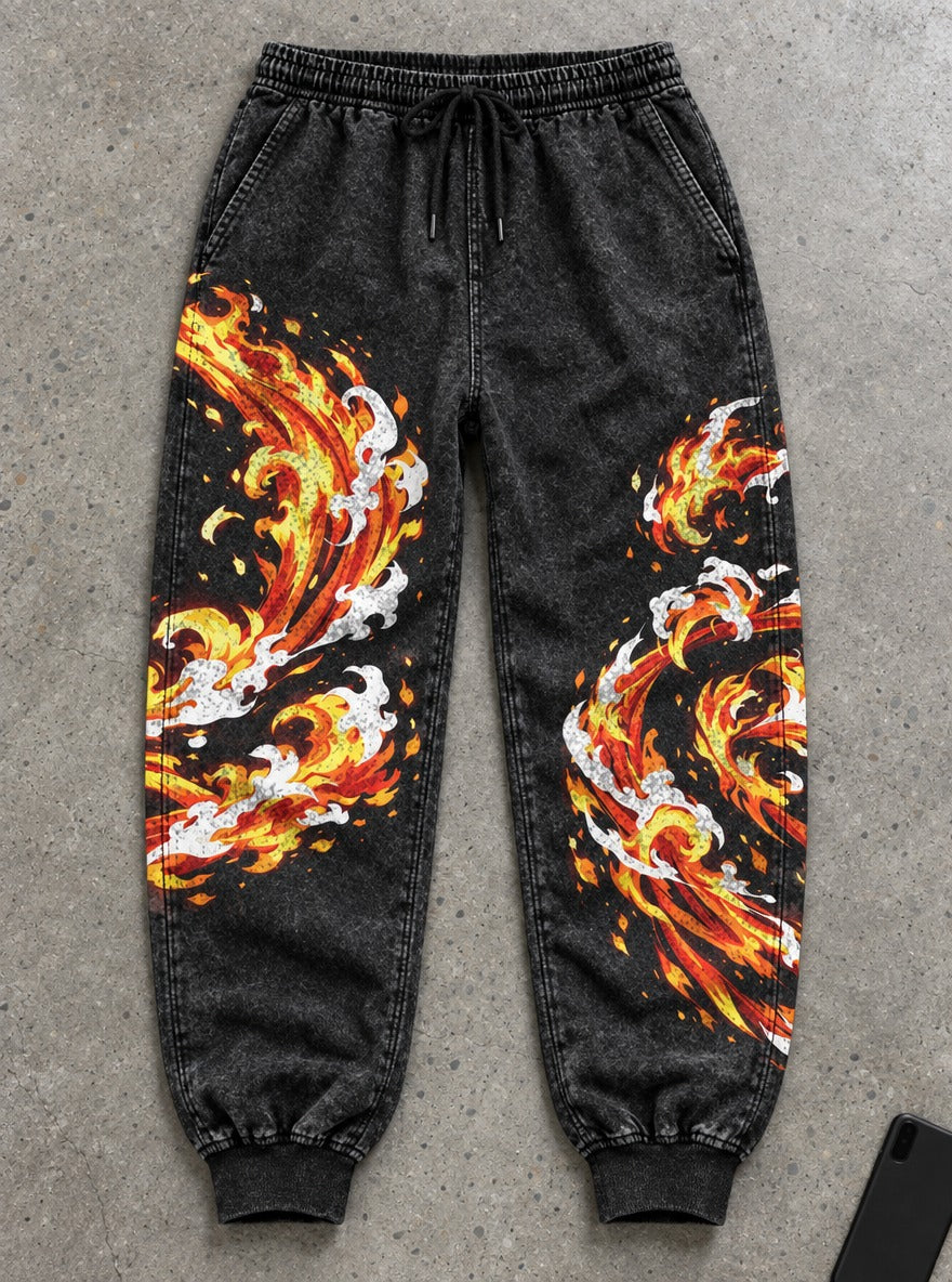 Sun Breathing Joggers – Sun Breathing Joggers – flat-lay | Demon Slayer
