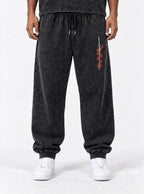 Tanjiro Logo Joggers – Tanjiro Logo Joggers – model shot | Demon Slayer