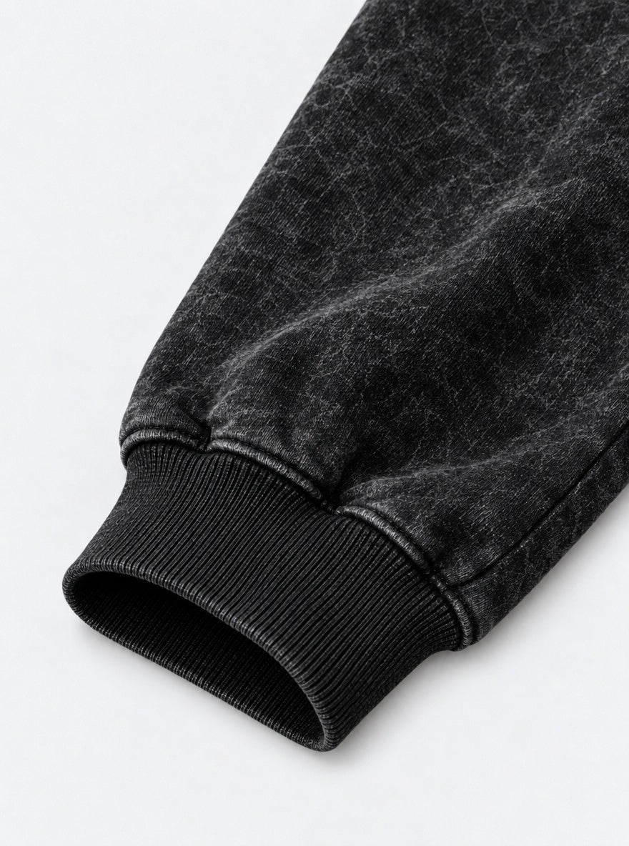 Zenitsu Logo Joggers – Zenitsu Logo Joggers – close up 2 | Demon Slayer
