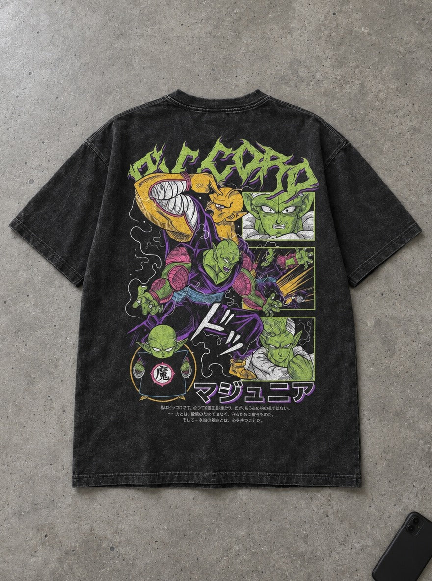 Piccolo Strike – T-Shirt – flat-lay | Dragon Ball