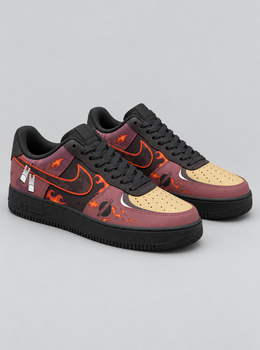 Character Sneakers – Yoriichi – pair hero | Demon Slayer