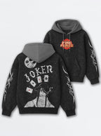 Crescent Cards – Black & Grey Hoodie – mockup | Fire Force